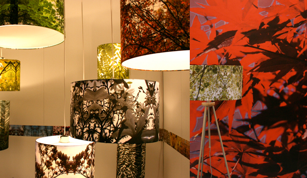 At 100% Design London: Noodle’s Digital Wall Coverings and Lampshades