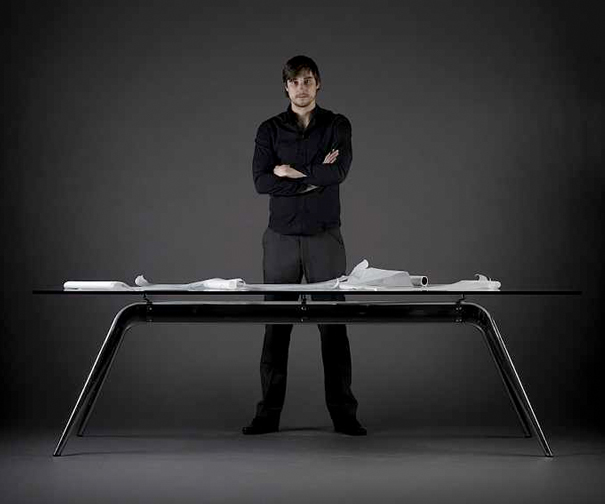 Just a Frame and a Surface: T-NO.1 Table