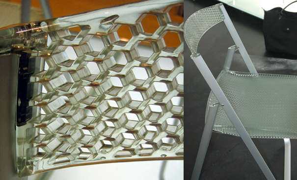 Kartell’s Honeycomb Folding Chair