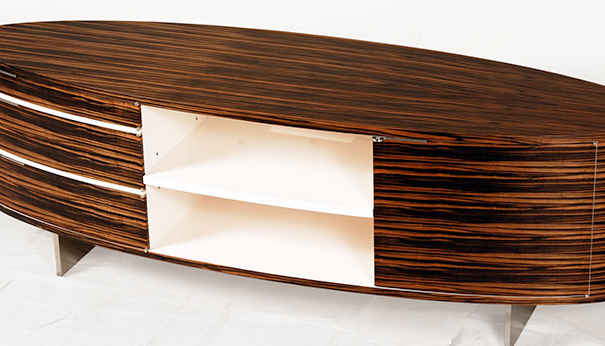 Longboard Sideboard. Designed by Newell Design Studio.