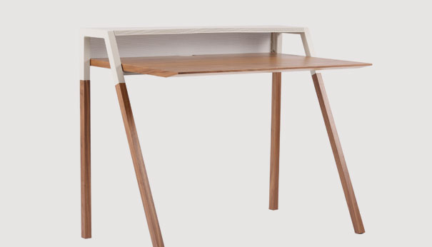 The new Cant Desk by Blu Dot