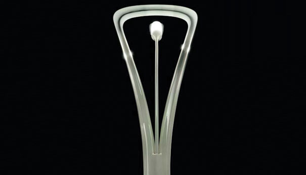The Semjase Floor Lamp by Sandro Santantonio for Lucente