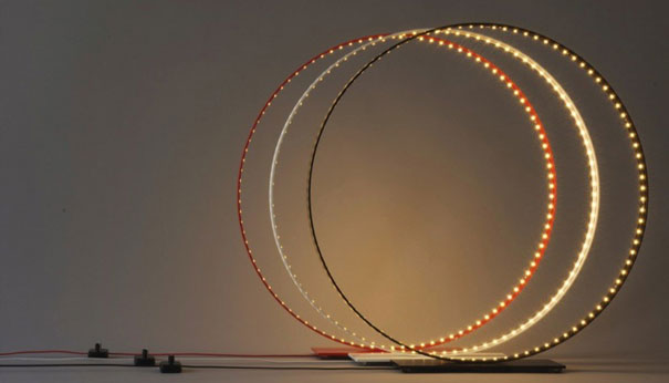 A Wondrous Ring of Light: Le Deun Luminaires' π Collection