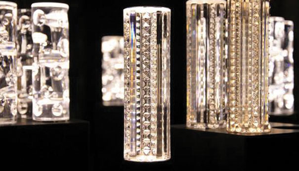 Yann Kersalé Fashions Light from Baccarat Crystal