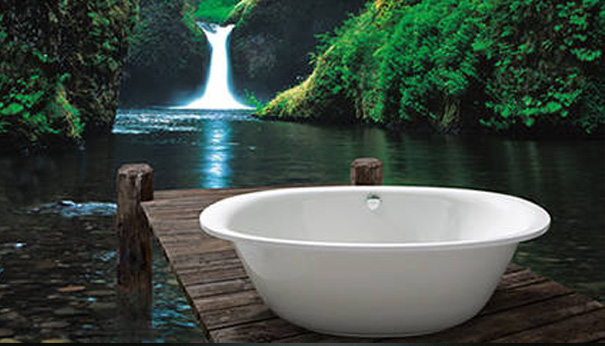 A Tub for Two: Kaldewei Recyclable Steel Tub