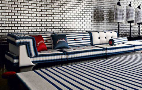 Check out Jean Paul Gaultier's Collection for Roche Bobois