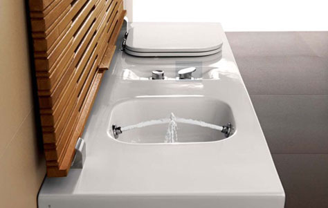Hatria’s G-Full Bathroom Collection Helps Us All Get Small