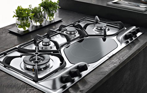 Opera Series Combination Cooktop by Franke.