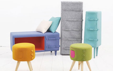 Go KamKam for a Dressed Up Furniture Look