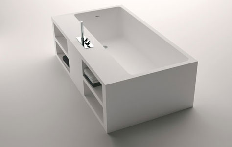 Agape's Cartesio Freestanding Bathtub