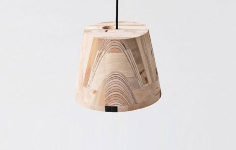 Amy Hunting's Wooden LAMP