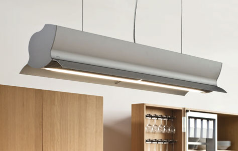 Bulthaup's Wily Wing-Slat Air Extractor