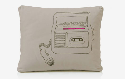 Factory Friday: The Retro-Tech Series of Pillows