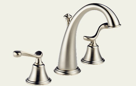 Providence Belle faucet by Brizo, curvy faucet, victorian style