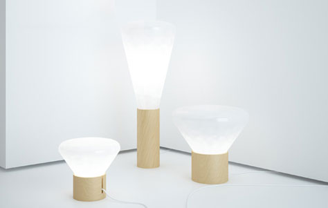 Enter the Muffin: Yeffet and Koldova's Intriguing Hand-Blown Glass Lamps
