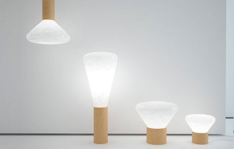 Enter the Muffin: Yeffet and Koldova's Intriguing Hand-Blown Glass Lamps