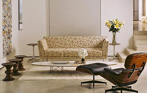 In Good Company: Herman Miller's Goetz Sofa is Right at Home with Eames, et. al. 