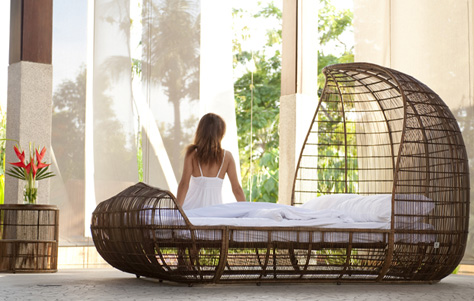The Voyage Bed by Kenneth Cobonpue