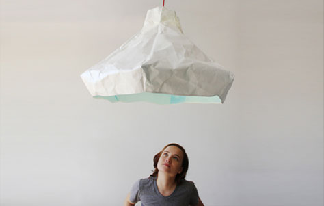 The Papela Lampshade by Meirav Barzilay
