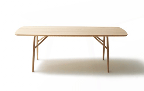 Quincy table. Designed by N. Garnham for Jardan.