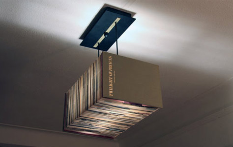 Book Lamp. Designed by Ragip Erdem.
