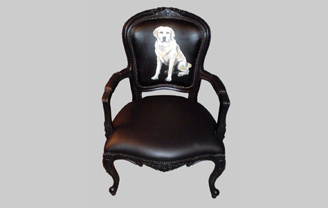 Dog Arm Chair. Designed by Jimmie Martin.