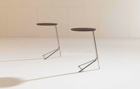 Nest Chairs and Satellite Table. Designed by Todd Bracher. Manufactured by HBF.