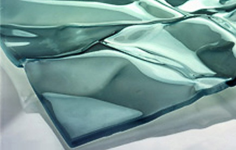 Ellisse Kiln-Formed Glass. Manufactured by Joel Berman Glass Studio.