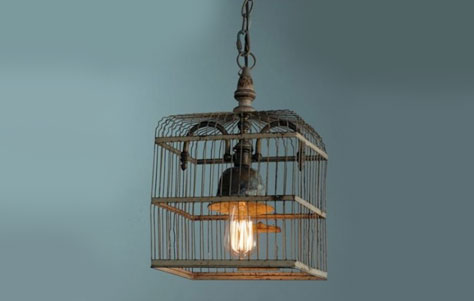 Vintage Birdcage Lantern. Designed by Wendy Umanoff.