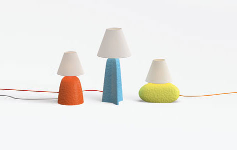 The Glaze Lamps Collection. Desgined by Anders Ruhwald. Manufactured by Established & Sons.