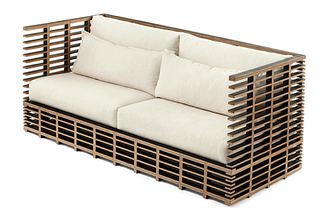 The R Sofa. Designed by Alejandro Castro. Manufactured by Pirwi. All images via Pirwi