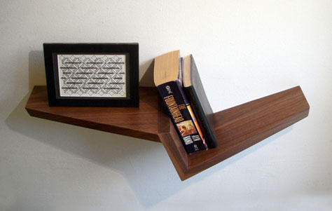 Stealth Shelf. Designed and Manufactured by BuiltIN Studio.