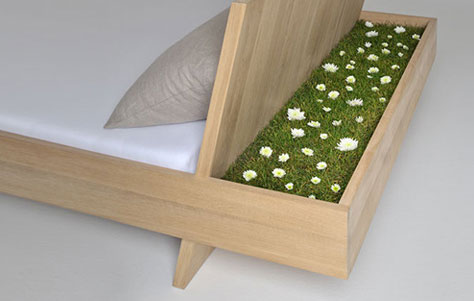 Somnia Bed. Manufactured by Vitamin Design.