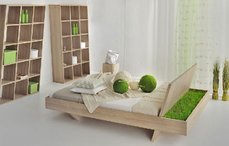 Somnia Bed. Manufactured by Vitamin Design.