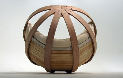 Cradle Chair. Designed by Richard Clarkson.