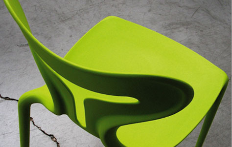 Area51 Stacking Chair. Manufactured by Calligaris.