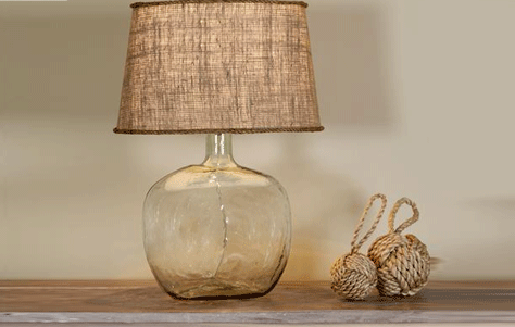 Demijohn Table Lamp by Shades of Light. Images via Shades of Light.