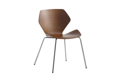 Ginkgo Chair Series. Designed by Jehs & Laub. Manufactued by Davis Furniture.