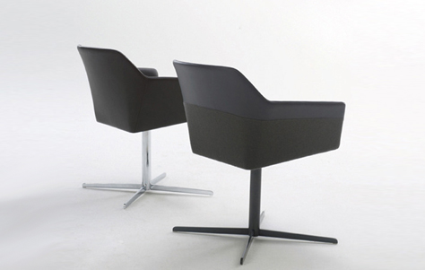 Sketch Chair Series options, Designed by Burkhard Vogtherr and Jonathan Prestwich, Manufactured by Davis