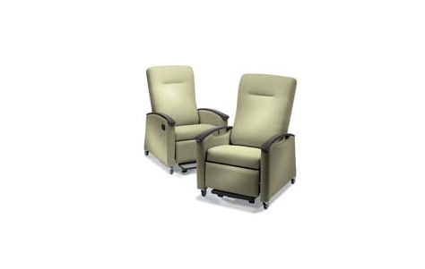 Symmetry Plus Treatment Recliner. Manufactured by Stryker Medical.