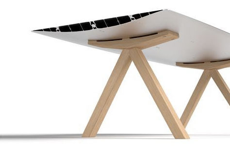 Table B. Designed by Konstantin Grcic. Manufactured by Barcelona Design.