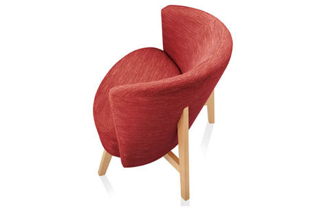 The Arissa Arm Chair. Manufactured by KI.