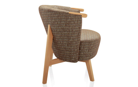 The Arissa Arm Chair. Manufactured by KI.