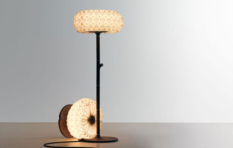 Molecules Table Lamp. Manufactured by Aqua Creations.