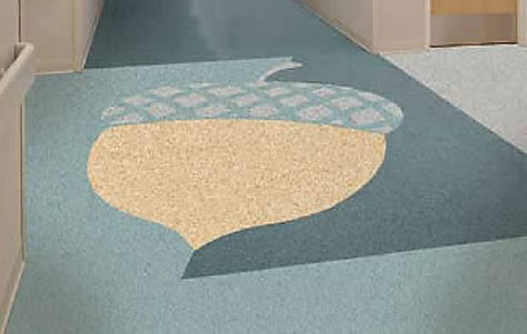 Translations sheet flooring. Manufactured by Armstrong.