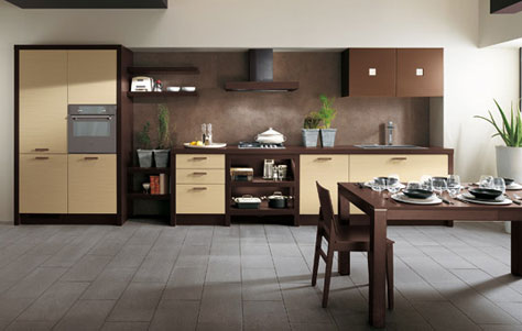 Tribe Collection. Designed by Marcello Cutino. Manufactured by Scavolini.
