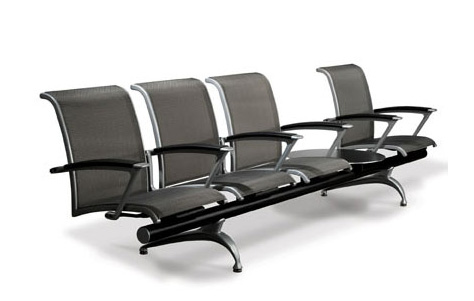 CX Tandem Seating. Designed by John Caldwell. Manufactured by Thonet.