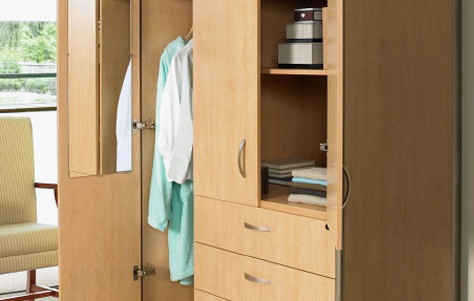 Sonoma Wardrobe Collection. Manufactured by GLOBALcare.