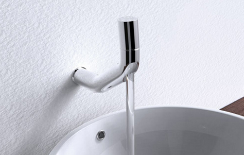 Virgo Faucet. Designed by Sergio Mori. Manufactured by Bonomi Contemporaneo Italiano.