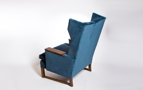 ReDesign Wingback Chair. Designed by David Rasmussen. Manufactured by David Rasmussen Design.